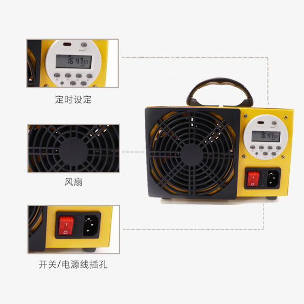 數(shù)字定時器家用臭氧發(fā)生器/臭氧消毒機(jī) - 圖片 4