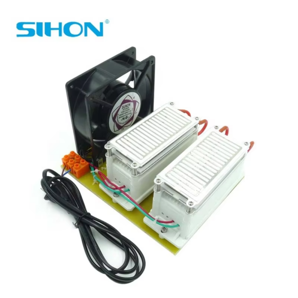 批發(fā)32g/h臭氧發(fā)生器配件套件，帶風(fēng)扇，用于臭氧機(jī)消毒 - 圖片 2